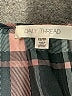 Daily Thread 100% Polyester Plaid Black Long Sleeve Blouse Size XS - photo 7