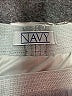 Navy 100% Polyester Gray Formal Skirt Size 8 - photo 4