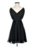 Bebe 100% Polyester Solid Black Cocktail Dress Size 4 - photo 1