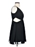 Bebe 100% Polyester Solid Black Cocktail Dress Size 4 - photo 4
