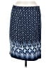 Max Studio Print Blue Casual Skirt Size M - photo 1