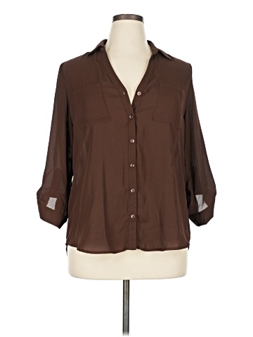 B.wear 3/4 Sleeve Blouse (view 1)