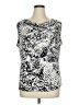 Calvin Klein Silver Sleeveless Blouse Size XL - photo 1