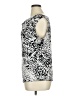 Calvin Klein Silver Sleeveless Blouse Size XL - photo 5