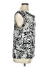 Calvin Klein Silver Sleeveless Blouse Size XL - photo 4