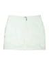 Assorted Brands 100% Polyester Solid Ivory Casual Skirt Size 8 - photo 1