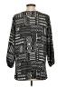 Mario Serrani 100% Polyester Black 3/4 Sleeve Blouse Size S - photo 2