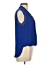 BCBGMAXAZRIA 100% Polyester Blue Sleeveless Blouse Size S - photo 4
