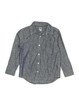 Janie And Jack Long Sleeve Button Down Shirt