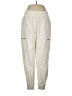 DSG Solid Ivory Cargo Pants Size L - photo 1