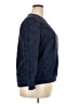 Evolution by Cyrus Solid Blue Pullover Sweater Size 2X - photo 4
