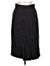 Nanette Lepore Tweed Gray Wool Skirt Size 6 - photo 2