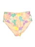 SO Tropical Yellow Swimsuit Bottoms Size M - photo 1