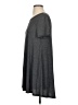 Acemi Solid Gray Casual Dress Size S - photo 5