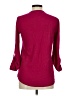 MICHAEL Michael Kors Burgundy 3/4 Sleeve Blouse Size M - photo 2