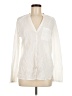 Splendid Ivory Long Sleeve Blouse Size M - photo 1