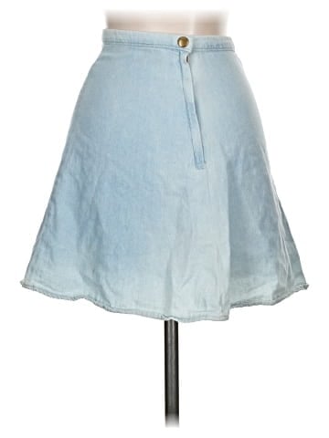 Denim by American Apparel Denim Skirt (view 2)