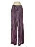 Nanette Lepore Stripes Purple Casual Pants Size 4 - photo 1