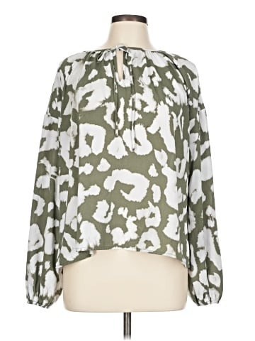 Elizabeth and James Long Sleeve Blouse (view 1)