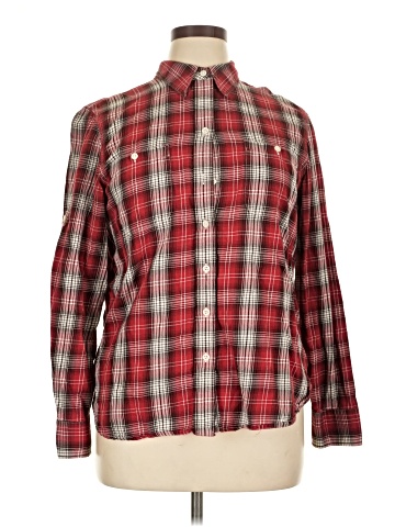 Lauren Jeans Co. Long Sleeve Button-Down Shirt (view 1)