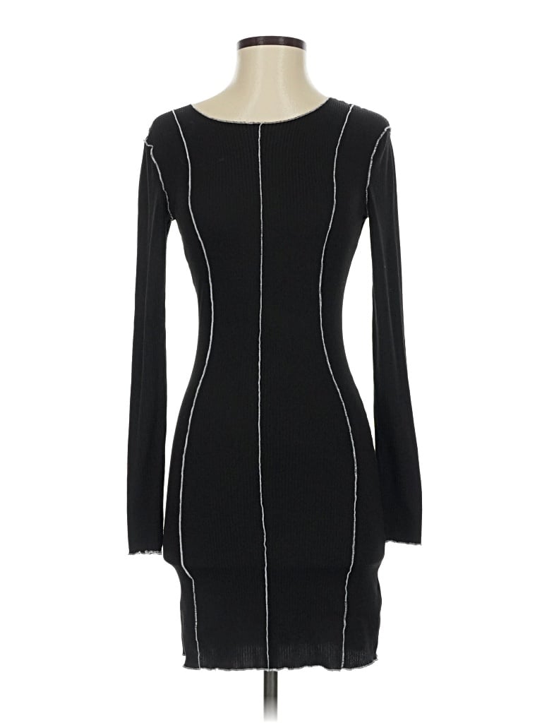 Pre-owned No Comment Cocktail Dress In Black
