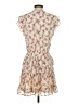 Assorted Brands 100% Polyester Floral Ivory Cocktail Dress Size S - photo 2