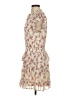 Assorted Brands 100% Polyester Floral Ivory Cocktail Dress Size S - photo 5