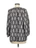 Joie 100% Silk Gray 3/4 Sleeve Silk Top Size M - photo 2