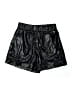 Steve Madden 100% Polyurethane Metallic Black Shorts Size XS - photo 1