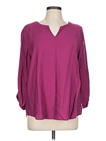 Van Heusen Long Sleeve Blouse (view 1)