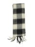 Gap 100% Polyester Checkered-gingham Gray Black Scarf One size - photo 2