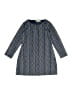 Les Tout Petits Chevron-herringbone Blue Dress Size 7 - photo 1