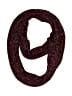 Unbranded Burgundy Scarf One size - photo 1