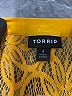 Torrid 100% Rayon Yellow Sleeveless Blouse Size 4X Plus (4) - photo 3