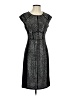 Etcetera Tweed Black Cocktail Dress Size 2 - photo 1