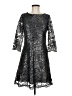 Shoshanna Silver Cocktail Dress Size 6 - photo 1