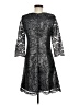 Shoshanna Silver Cocktail Dress Size 6 - photo 2