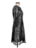 Shoshanna Silver Cocktail Dress Size 6 - photo 4