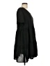 Unbranded Solid Black Casual Dress Size L - photo 4