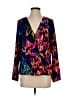 Three Eighty Two 100% Polyester Blue 3/4 Sleeve Blouse Size S - photo 1