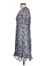 Sage Collective 100% Polyester Paisley Blue Casual Dress Size 4 - photo 5