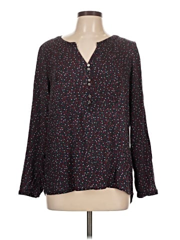 Christopher & Banks Long Sleeve Blouse (view 1)