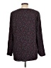 Christopher & Banks 100% Rayon Black Long Sleeve Blouse Size L - photo 2