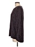 Christopher & Banks 100% Rayon Black Long Sleeve Blouse Size L - photo 5
