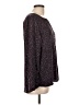 Christopher & Banks 100% Rayon Black Long Sleeve Blouse Size L - photo 4