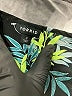 Torrid 100% Polyester Tropical Black Short Sleeve Blouse Size 2X Plus (2) - photo 3