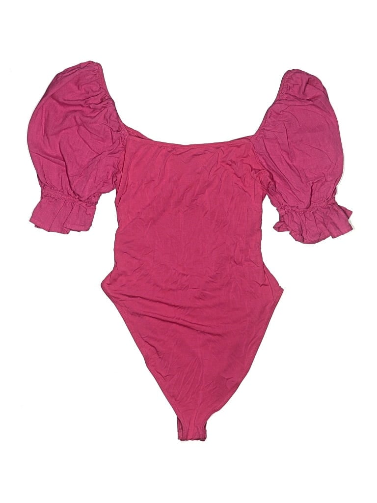 Pre-owned Shein Bodysuit In Pink