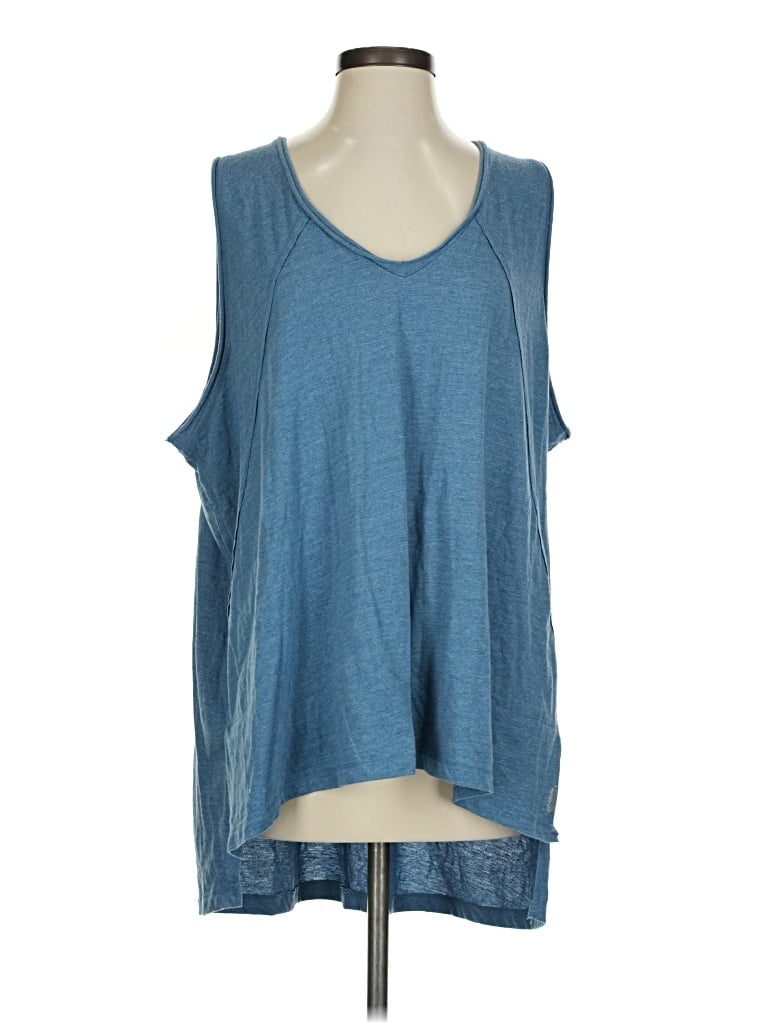 Pre-owned Fp Movement Sleeveless T-shirt In Blue