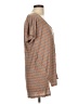 BCBGMAXAZRIA 100% Rayon Brown Short Sleeve Top Size L - photo 4