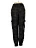 Democracy 100% Rayon Plaid Black Cargo Pants Size S - photo 2